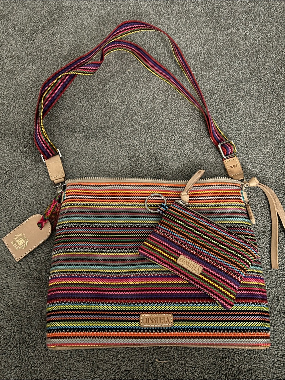 NWOT Consuela Ale Downtown Crossbody and Ale Pouch